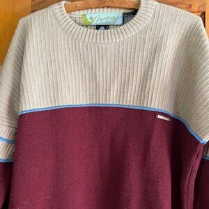 VIINTAGE Burton Snowboards Sweater 100% Pure Virgin Wool Pullover Men’s Size S